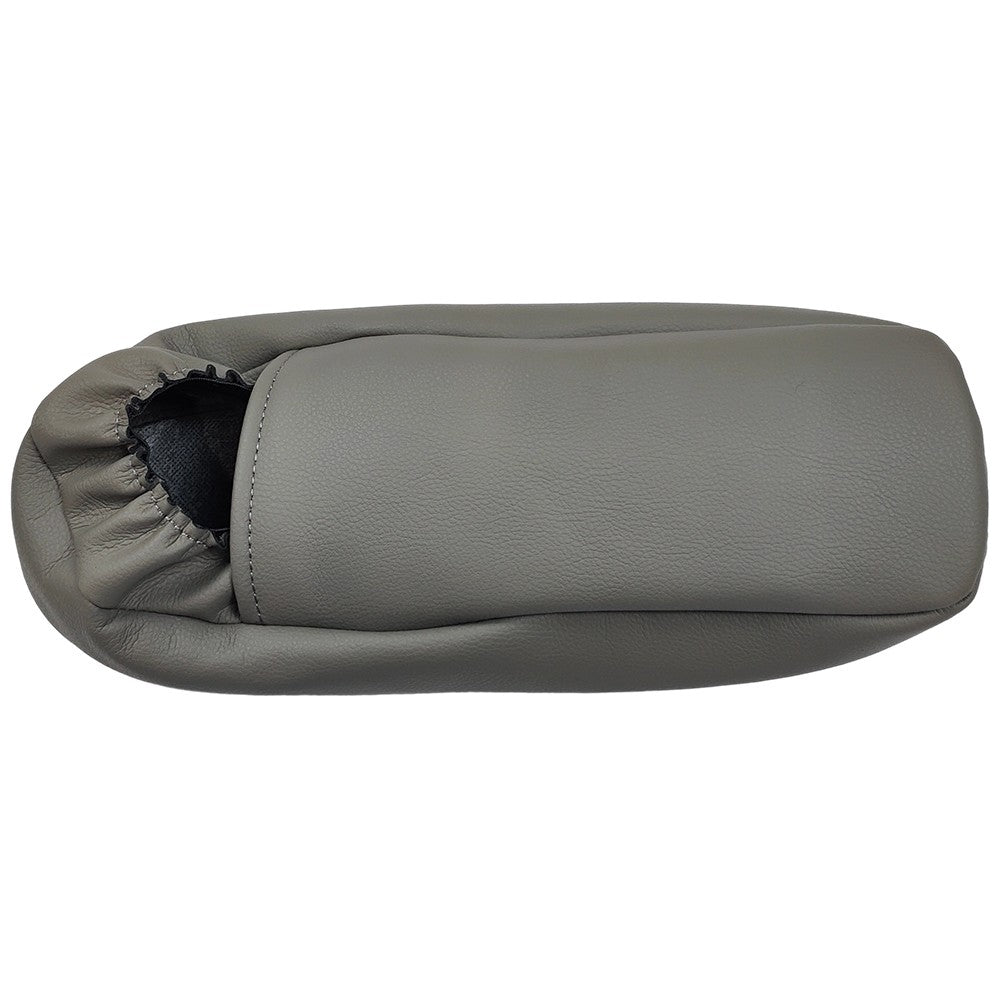 Armrest leather Cover Gray For 2002 2003- 2007 Ford F250 F350 Lariat