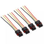 4PC Pulse Power Plug Pigtail Connector for Polaris Ranger Crew XP1000 RZR