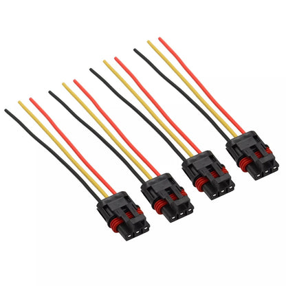 4PC Pulse Power Plug Pigtail Connector for Polaris Ranger Crew XP1000 RZR