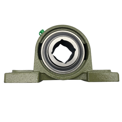 For Tufline TPBT60 GW208PPB5-P 1-1/8" Square Disc Harrow Pillow Block Bearing US