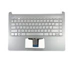 Silver Palmrest Keyboard For HP 14-DQ 14-FQ0110WM 14s-dq 14s-fq 14-FQ L88200-001