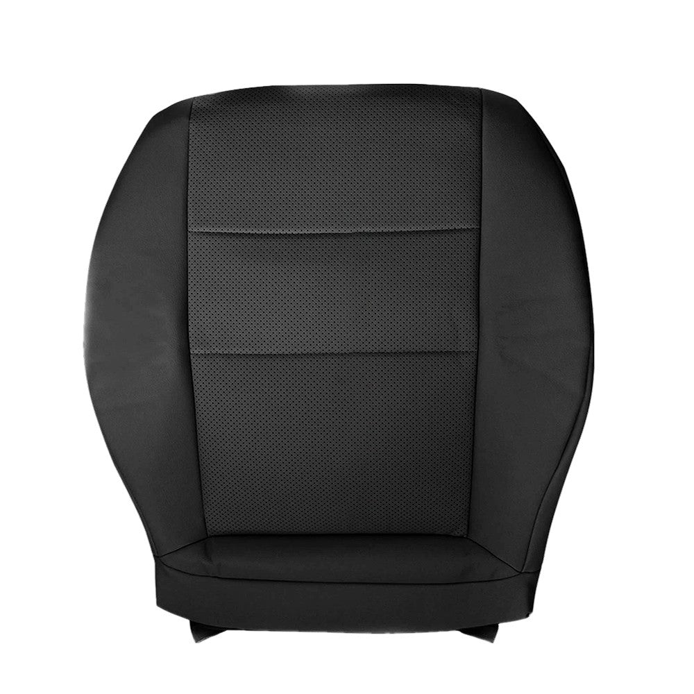 For 2008 2009-2014 Mercedes Benz C250 C300 C350 Driver Bottom Seat Cover Black