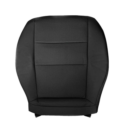 For 2008 2009-2014 Mercedes Benz C250 C300 C350 Driver Bottom Seat Cover Black