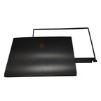 New Top LCD Back Cover+Front Bezel Black For MSI GF75 MS-17F1 MS-17F5 3077F1A211