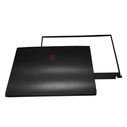 New Top LCD Back Cover+Front Bezel Black For MSI GF75 MS-17F1 MS-17F5 3077F1A211