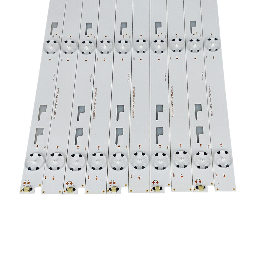 Full Kit LED Strips for SONY XBR-65X810C KD-65X8000C SVY650A22-Rev01-6LED-150120