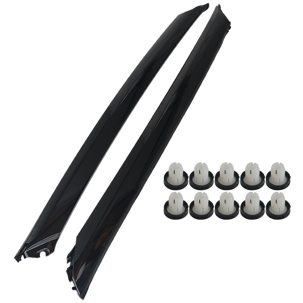 2PCS LH RH Front Windshield A Pillar Molding Trim For Nissan Maxima 2016-2020