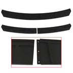 For Dodge Charger 2007-2014 Glossy Black Front Bumper Lip Spoiler Body Kit Side
