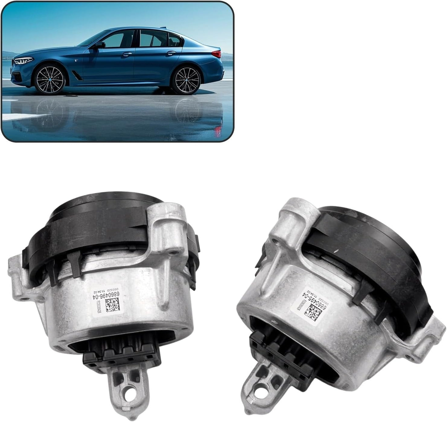 Motor Mount Engine Support Left and Right 22116860495 For BMW 530Li xDrive X3 X4