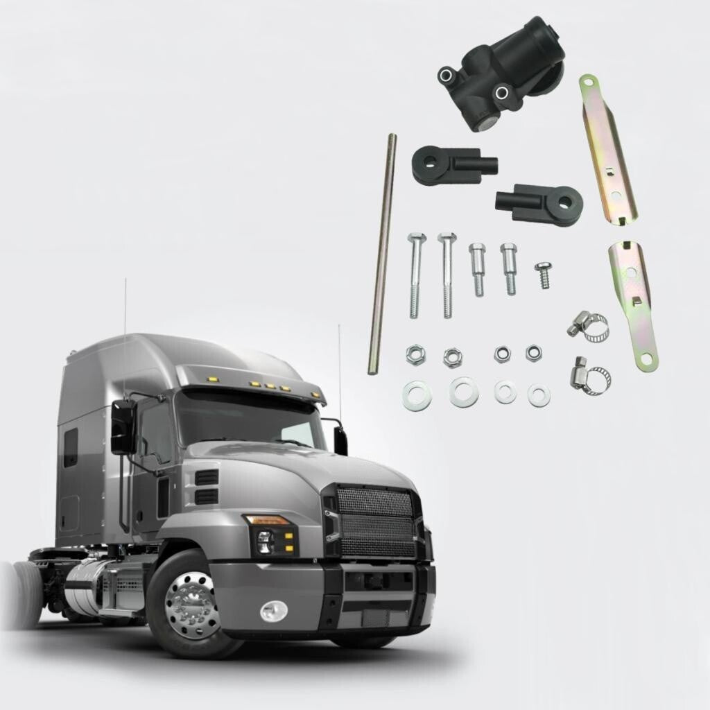 Cabin Air Height Leveling Control Valve Kit F245563 For Hadley H00600P Mack 1/4"