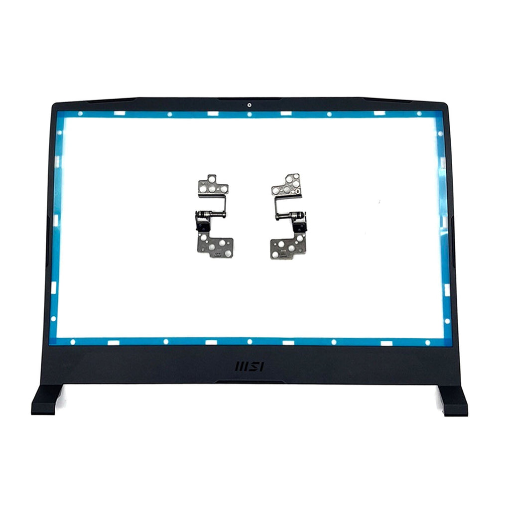 New Back Cover+Bezel Hinges For MSI Pulse GL66 Crosshair 15 MS-1581 Top Case Lid