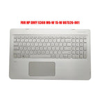 New For HP ENVY X360 M6-W 15-W Palmrest Backlit Keyboard Touchpad 807526-001 US