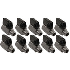 10x Mini 1/4" Male 1/4 Inch Female NPT Brass Ball Shut Off Valve Water Air Fluid