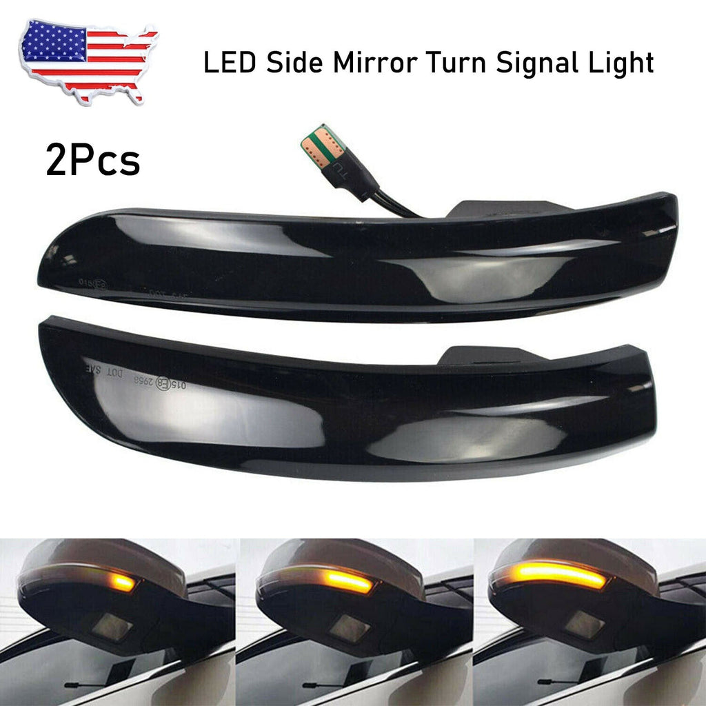 Sequential Led Side Mirror Turn Signal Light for Ford Kuga Escape Focus