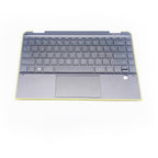 Palmrest Keyboard Backlit Touchpad L73748-001 For HP Spectre X360 13-AW TPN-Q225