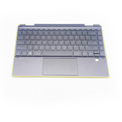 Palmrest Keyboard Backlit Touchpad L73748-001 For HP Spectre X360 13-AW TPN-Q225