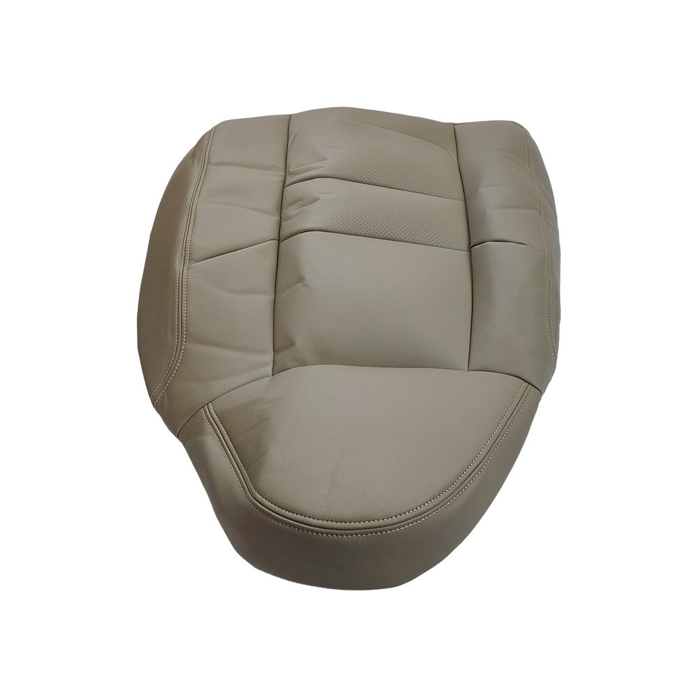 Driver Bottom & Top Leather Seat Covers TAN For 2001 Ford F250 F350 F450 Lariat