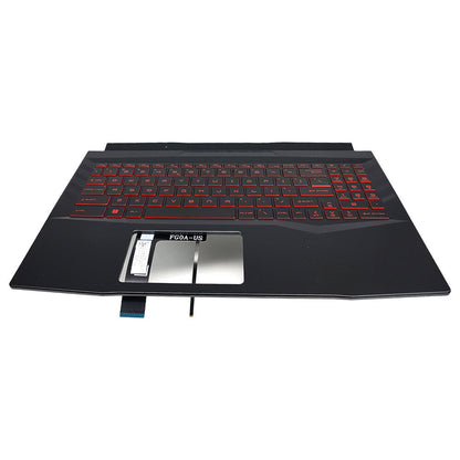 New Palmrest Red Backlit Keyboard For MSI GL66 11UGK MS-1581 MS-1582 1583 15.6in