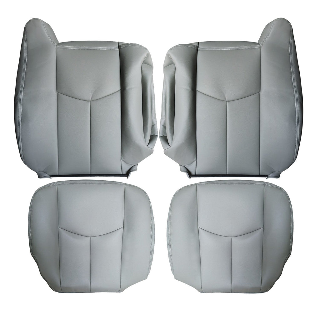 For 2003 2004 -2006 Chevy Tahoe Suburban Driver & Passenger Leather Seat Cover