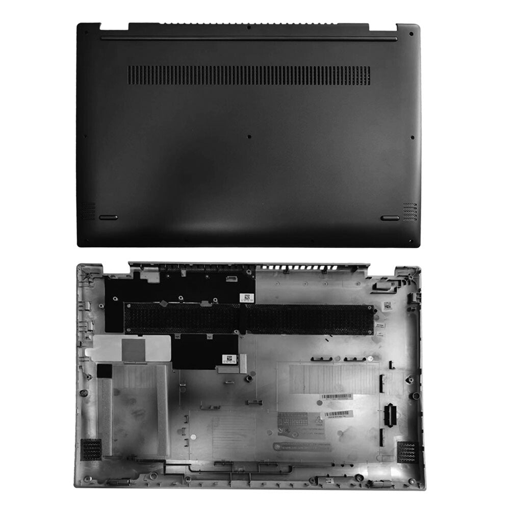 New For Lenovo Flex 5-1570 81CA Lower Bottom Base Case Cover Black AP1YR000400
