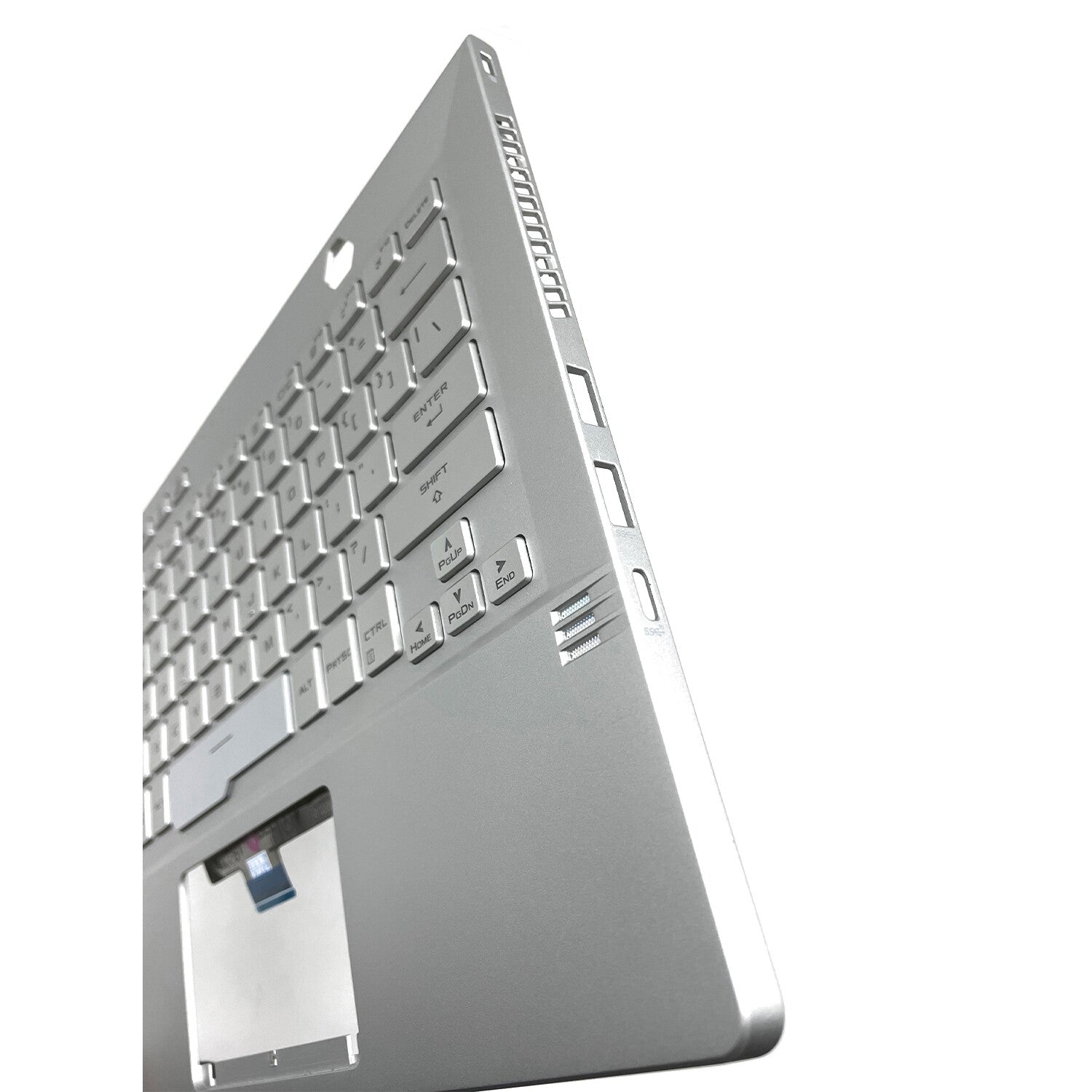 For Asus GA401Q GA401 GA401I GA401U 14in Palmrest Cover Backlit Keyboard Silver