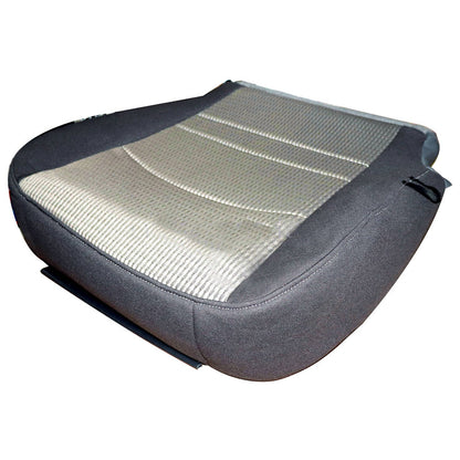 Driver Bottom & Top Cloth Seat Cover Gray For 2009-2012 Dodge Ram 1500 2500 3500