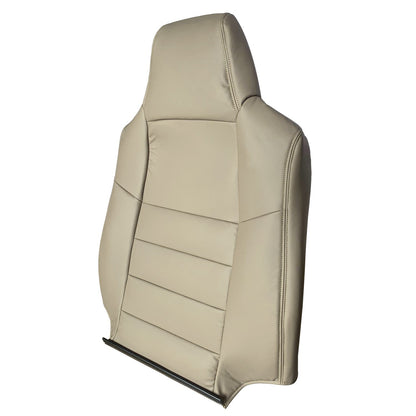 Driver Top Lean Back Leather Replacement Seat Cover For 2002-07 Ford F250 F350