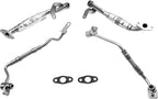 Turbo Charger Coolant Hose Line Kit 11427563713 For Base 3.0L L6 BMW 335i 335xi