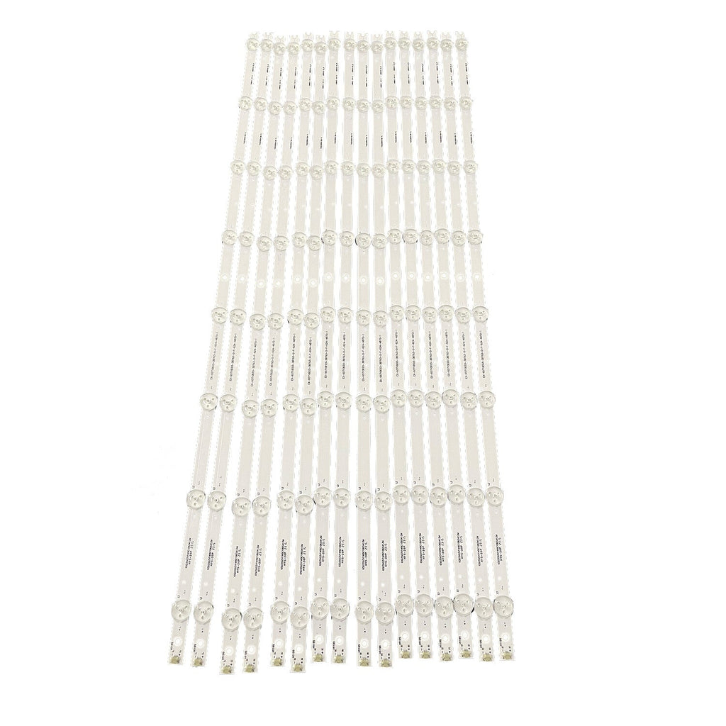 Full set LED strip For Vizio D65U-D2 D65-D2 E65X-C2 LB65018 V0 EX-65T27E02-3D772