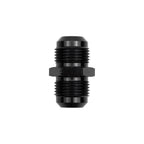 12 to 12 Flare Union Coupler Straight Fuel Hose Fitting Coupling Aluminum Black