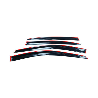 For 2010-2014 13 Subaru Legacy Window Visor Rain Guard Vent Deflector Tape on