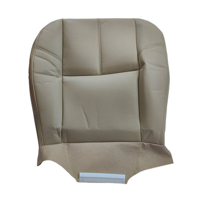 Driver Bottom Leather Seat Cover Tan For 2007 2008 - 2012 Chevy Silverado