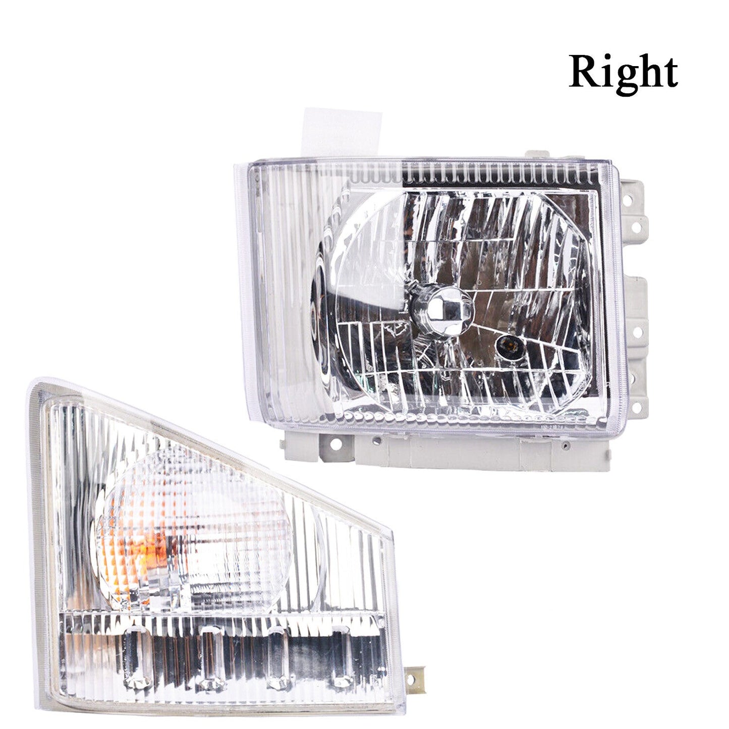 New Right Headlight & Corner Lamp For ISUZU NPR NPR-HD NQR NRR 2008-2020 US