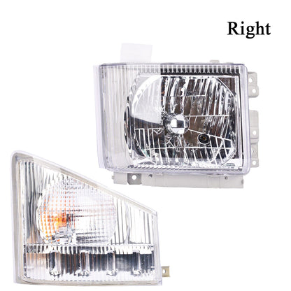New Right Headlight & Corner Lamp For ISUZU NPR NPR-HD NQR NRR 2008-2020 US