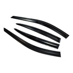 Window Visor Vent Rain Shades Guards Deflectors For 04-08 Acura TL Sedan Black