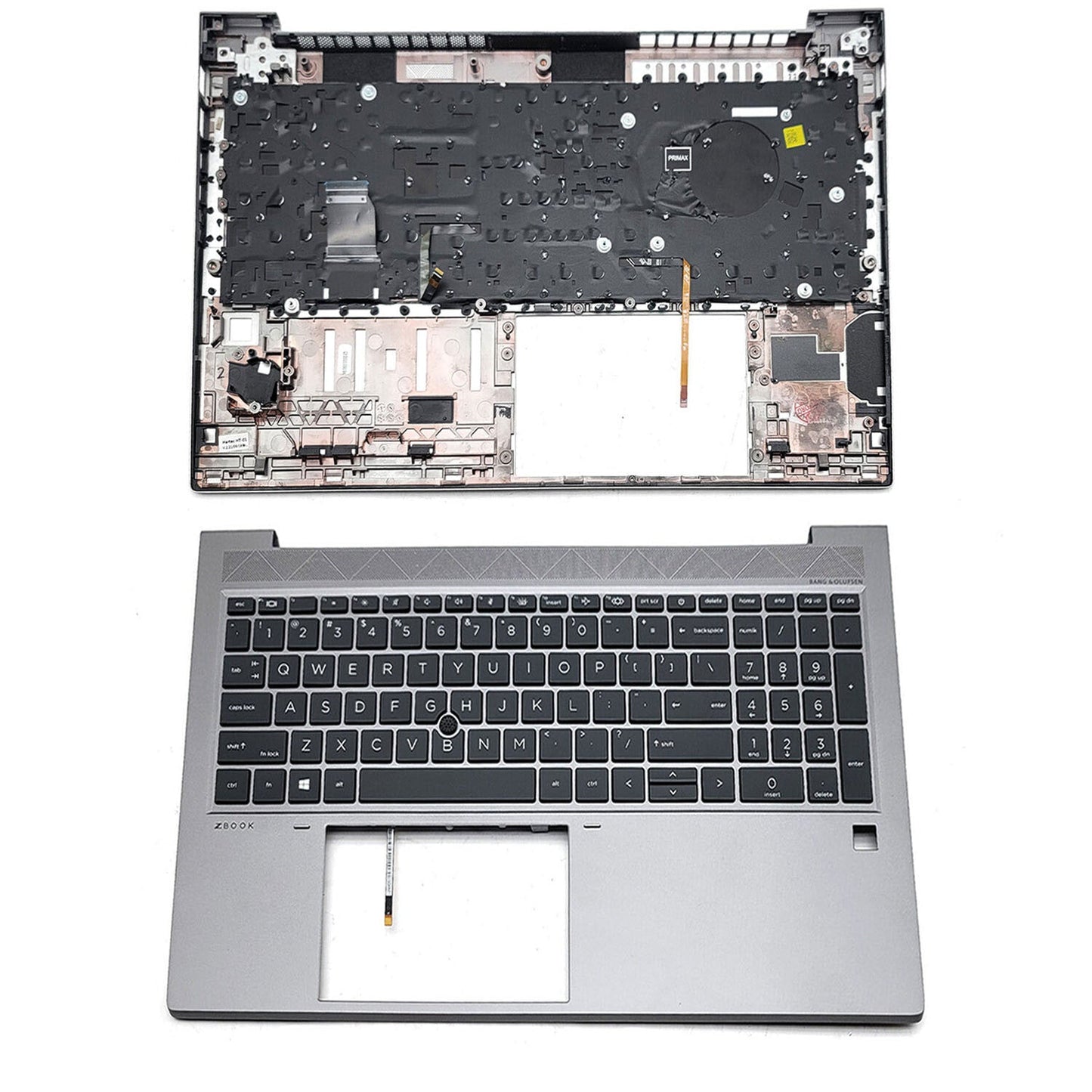 New 15.6in Gray Palmrest Backlit Keyboard For HP ZBook Firefly 15 G8 M35847-001
