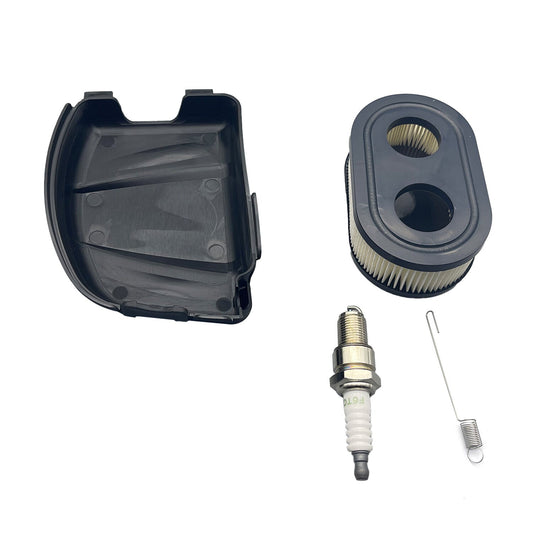 Air Filter and Filter Cover replaces 595661 For Briggs & Stratton 798452 595658