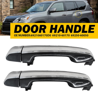 2X Rear Exterior Door Handle Left+Right 69210-60170 For 2010-20 Toyota 4Runner K