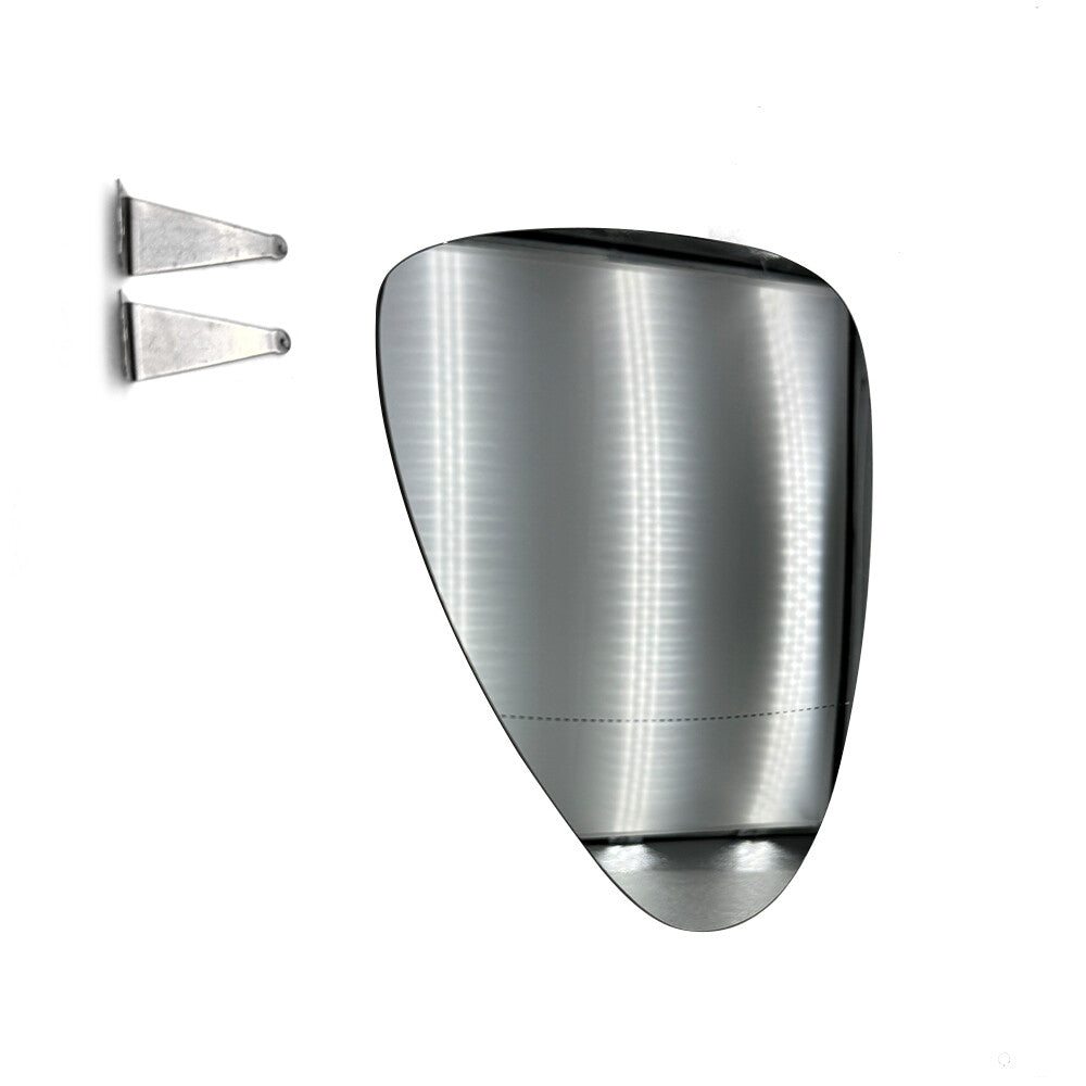 Driver Left Side Mirror Glass with Plate for Porsche for Panamera 2010 2016