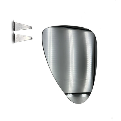 Driver Left Side Mirror Glass with Plate for Porsche for Panamera 2010 2016