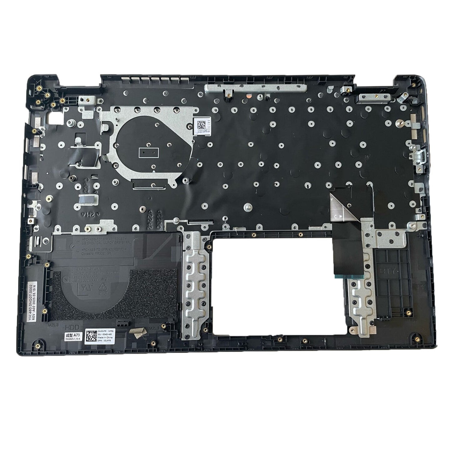 Palmrest For Dell Latitude 3520 E3520 Keyboard Non-Backlit Upper Case 0DJP76 US