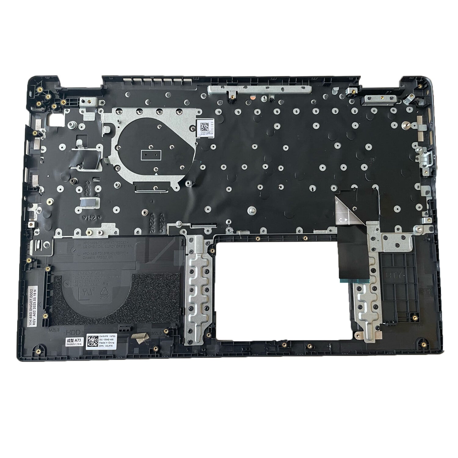 Palmrest For Dell Latitude 3520 E3520 Keyboard Non-Backlit Upper Case 0DJP76 US