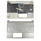 For HP 15-DY 15-EF 15-dy1032wm 15-ef0023dx Palmrest M17184-001 L63578-001 Silver