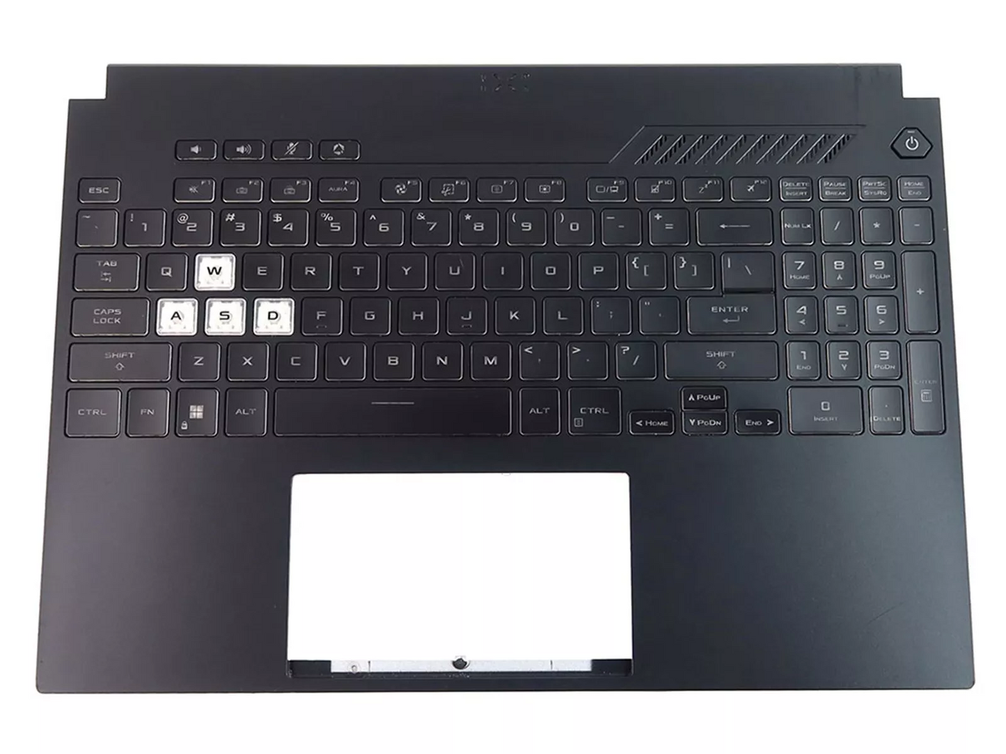 90NR0951-R31 For ASUS TUF Dash 15FA507 FA507R Palmrest W/ Backlit Keyboard
