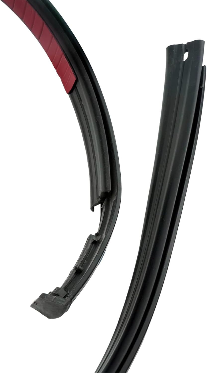 2x Roof Molding Drip Weatherstrip 75551-0C050 For Toyota Tundra Double Cab 07-20