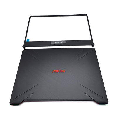 New LCD Back Cover Front Bezel For Asus TUF FX705 FX705DT FX705DY Top Case 17.3"
