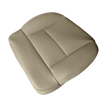 Front Driver Bottom Replacement Leather Seat-Cover Tan For 2004 Ford F150