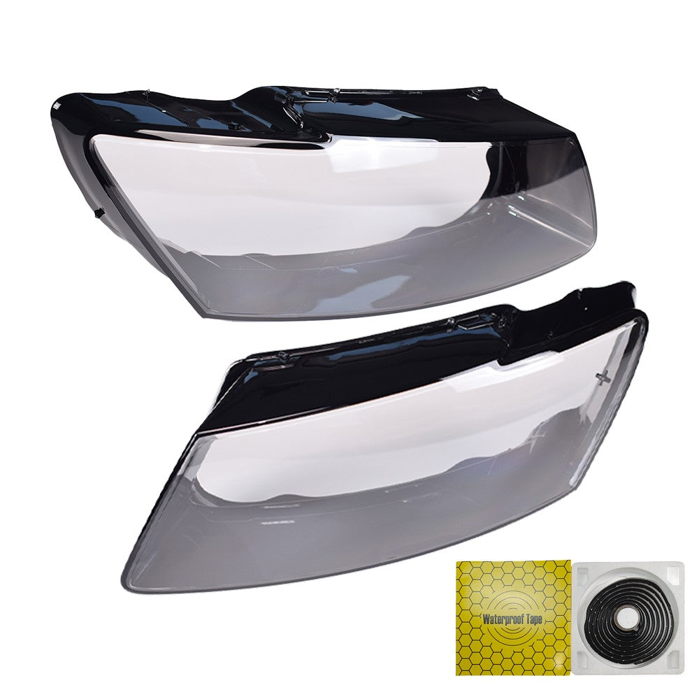 Headlight Headlamp Lens Cover For Audi Q5 2013 2014 2015 2016 2017 Left & Right