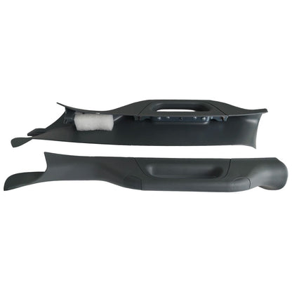 Left+Right For 11-16 Ford F350 F450 F550 A Pillar Grab Handle Interior Trim Gray
