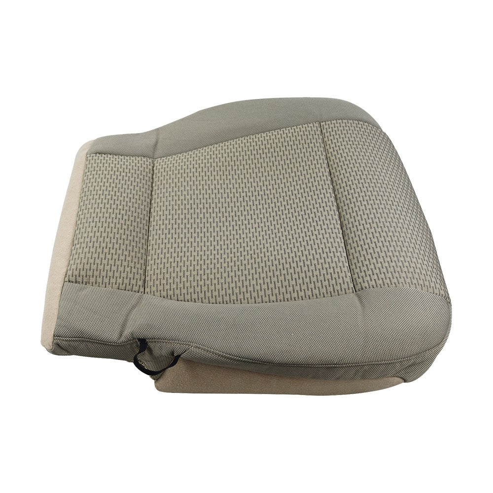 For 2015 2016 2017 2018 2019 Ford F150 XLT Driver Bottom Cloth Seat Cover Tan